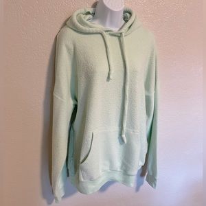 Soft Serve Cloud Cotton Mint Green Hoodie Pullover Sweatshirt | Size XL